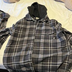 Vans Hooded flannel
